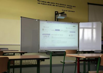 IKG Wilthen Gymnasium interaktive Tafel