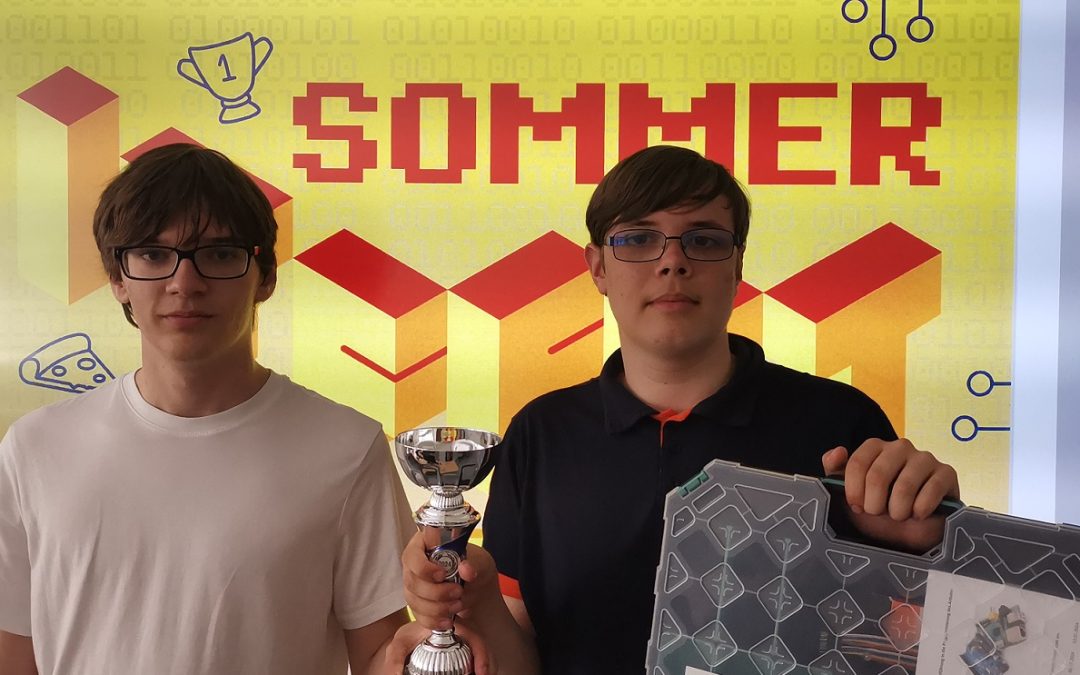 Kilian Kriwolat und Alexander Donath: Gamescup-Sieger IT-Sommerfest 2024