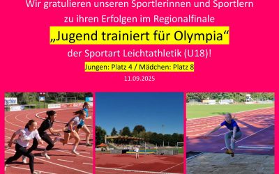 Kantianer erfolgreich im Sprint, Sprung und Stoß