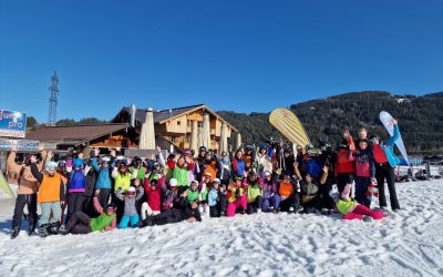 Ski heil – die 7. Klassen sammeln Pistenerfahrung